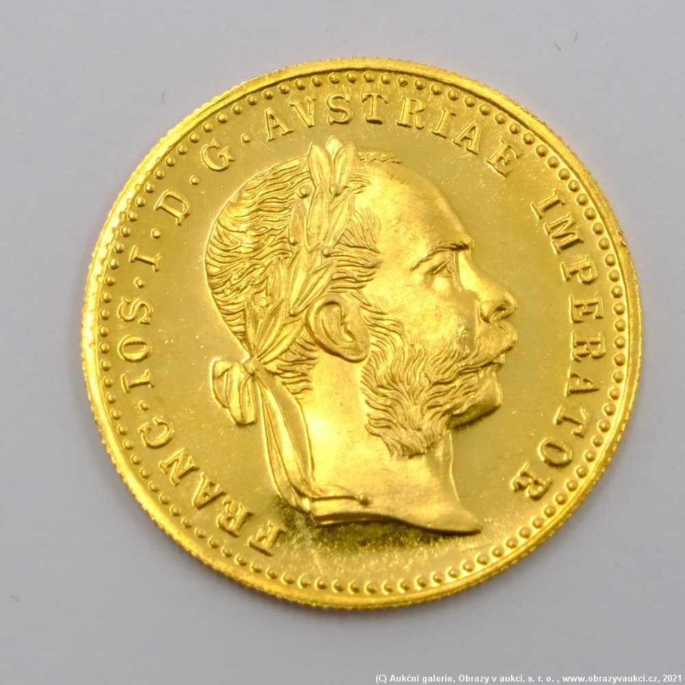 .. - Rakousko Uhersko zlatý 1 dukát 1915 pokračující ražba. Zlato 986/1000, hrubá hmotnost mince 3,491g