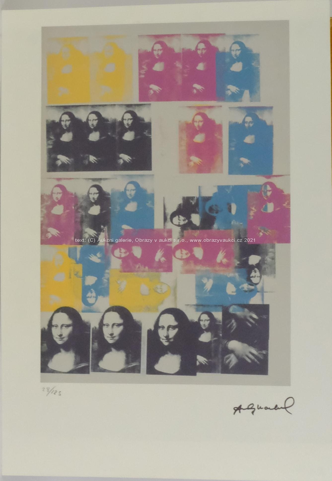 Andy Warhol - Mona Lisa