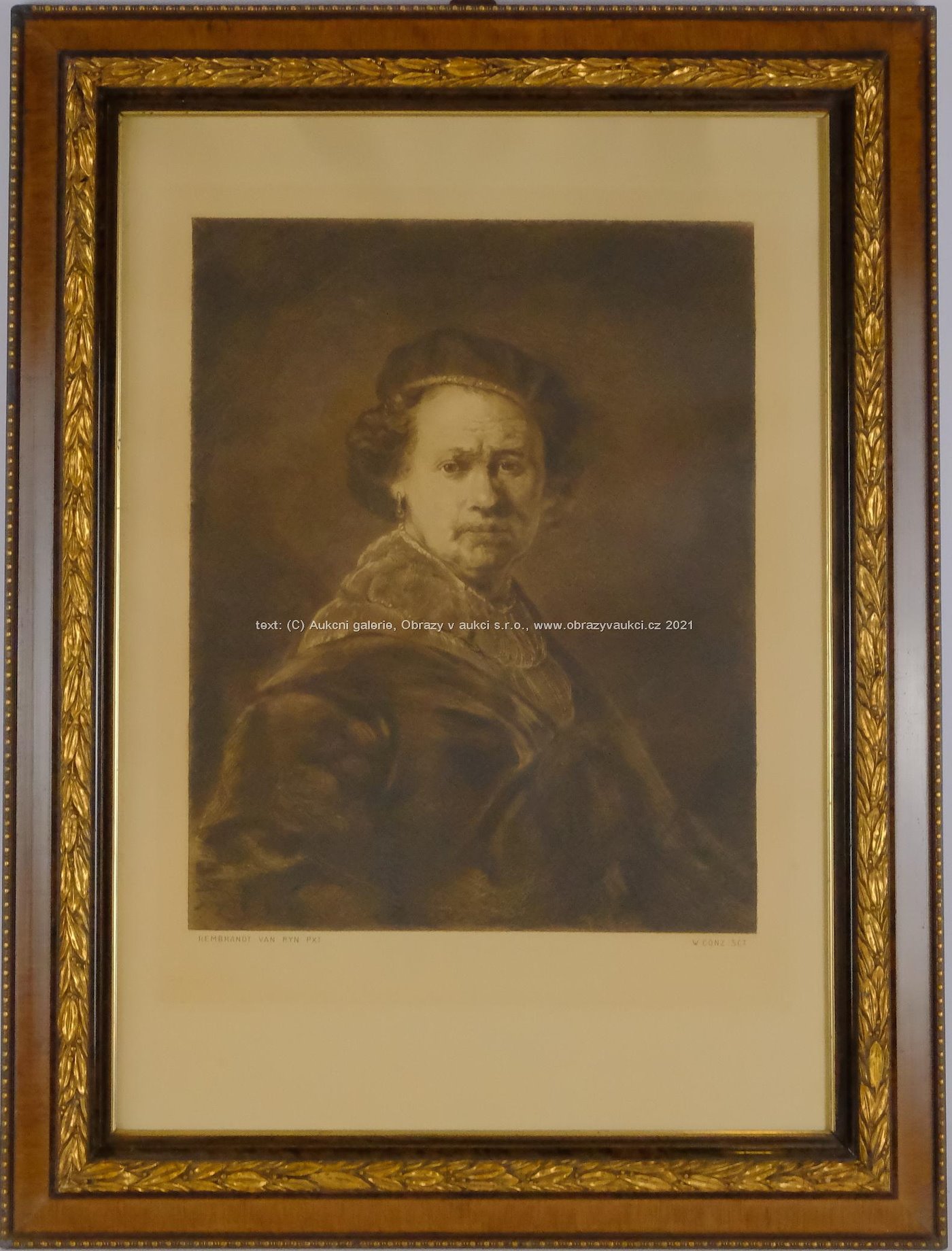 Rembrandt van Rijn - Autoportrét 