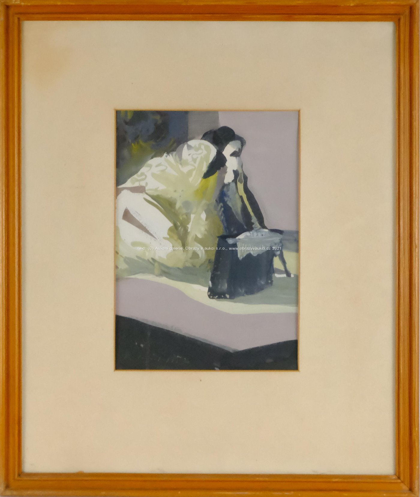 Karel Souček (*1915) - Dvě ženy