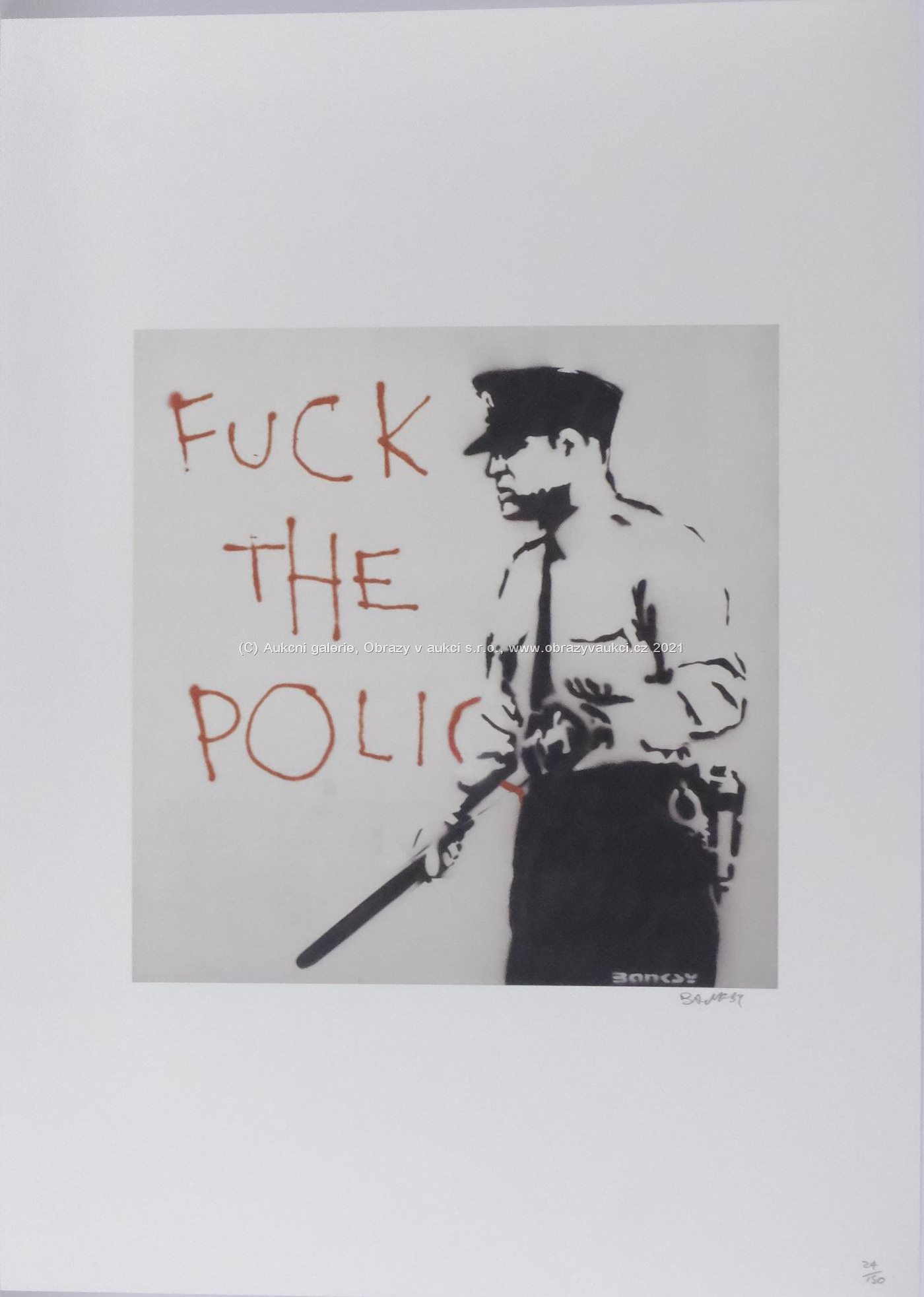 Banksy - Fuck the Police
