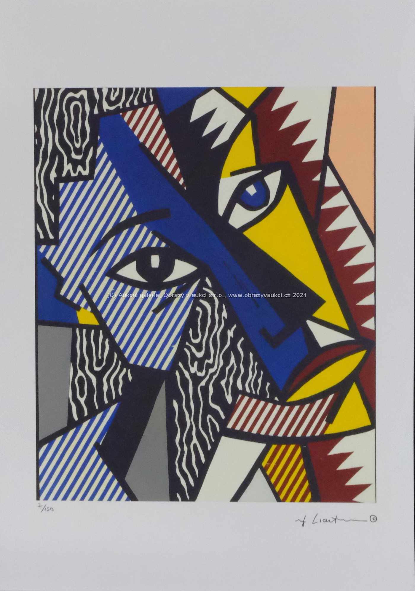 Roy Lichtenstein - Tvář