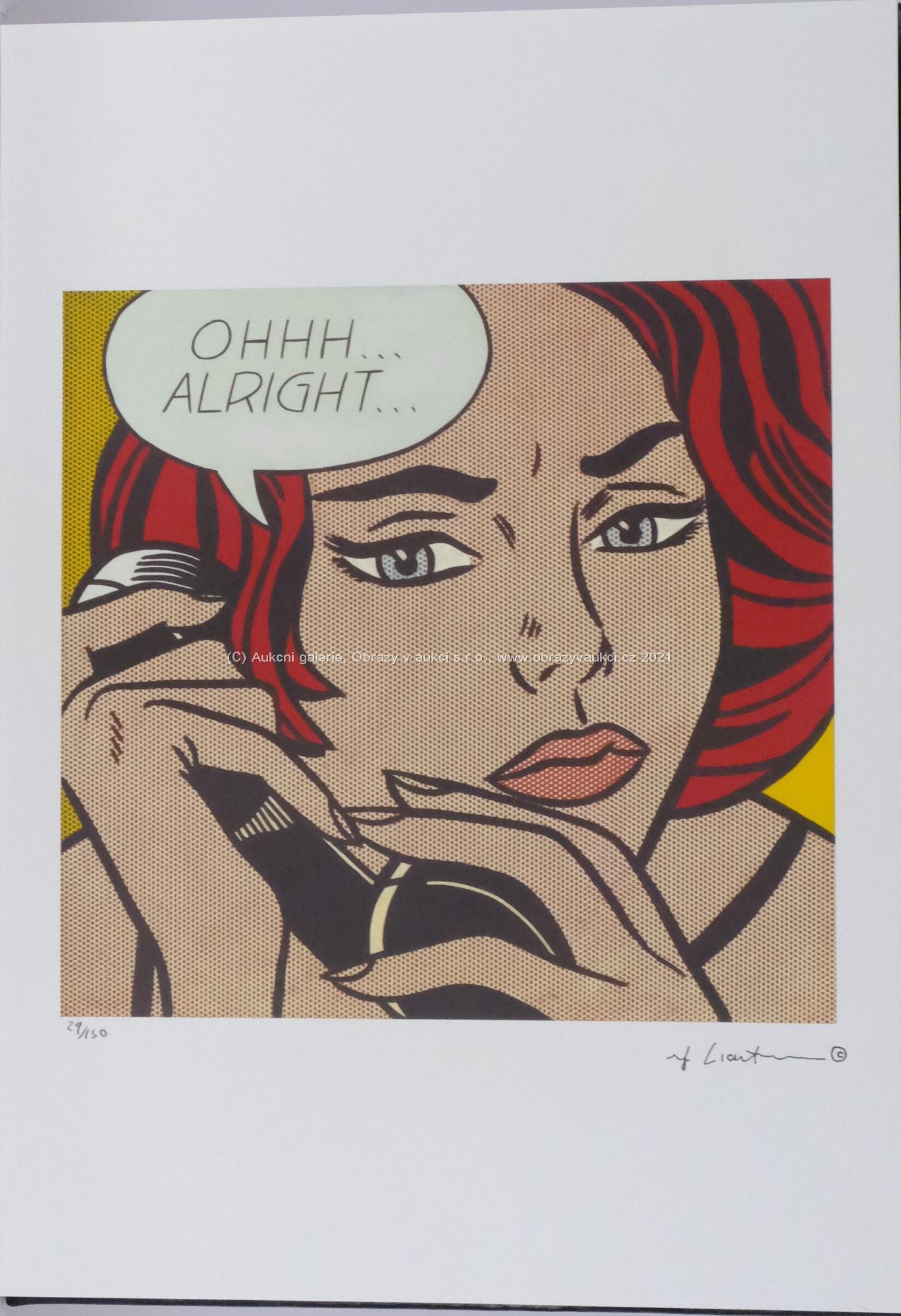 Roy Lichtenstein - Ohhh...Alright...
