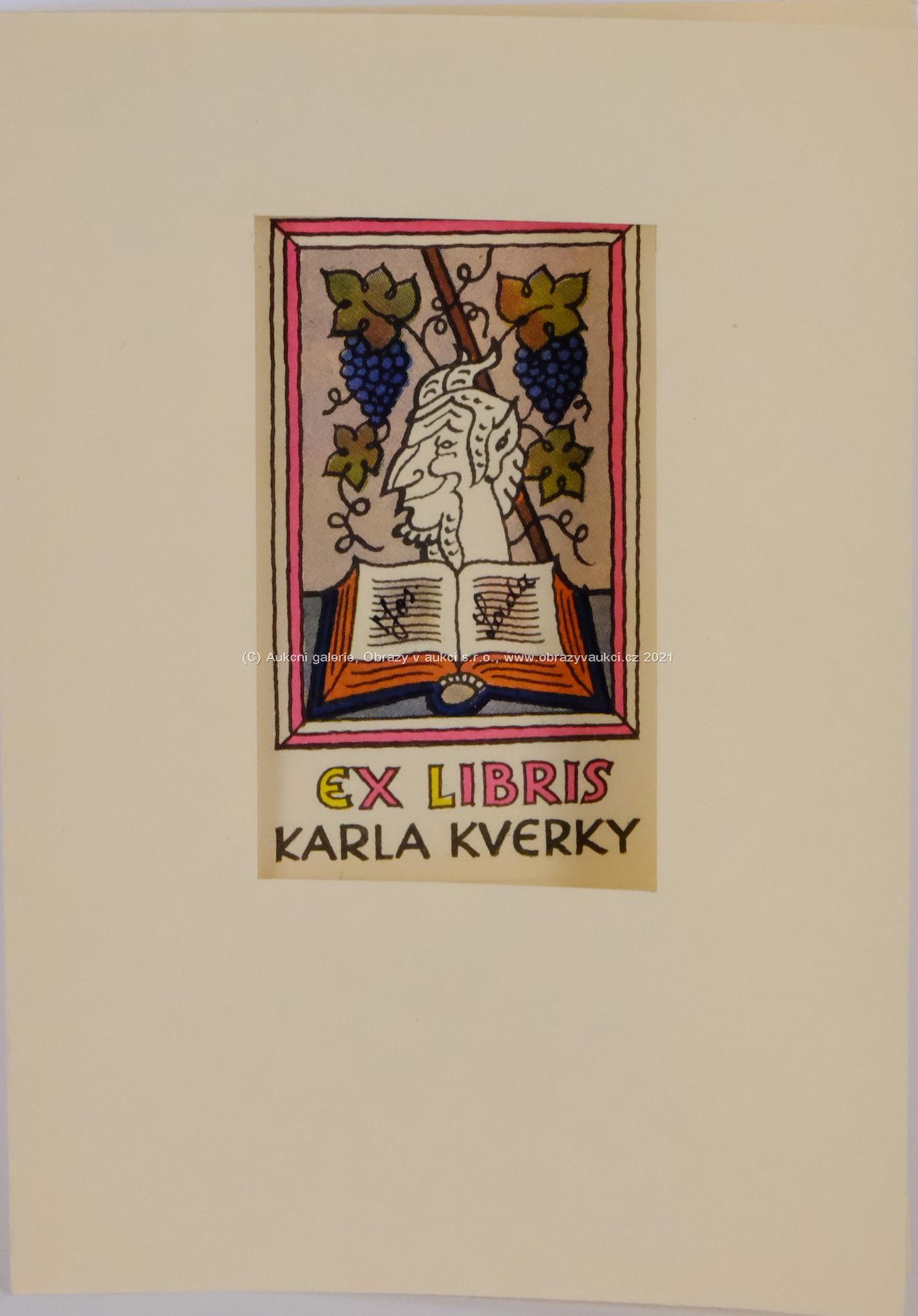 Josef Lada - Ex Libris Karla Kverky