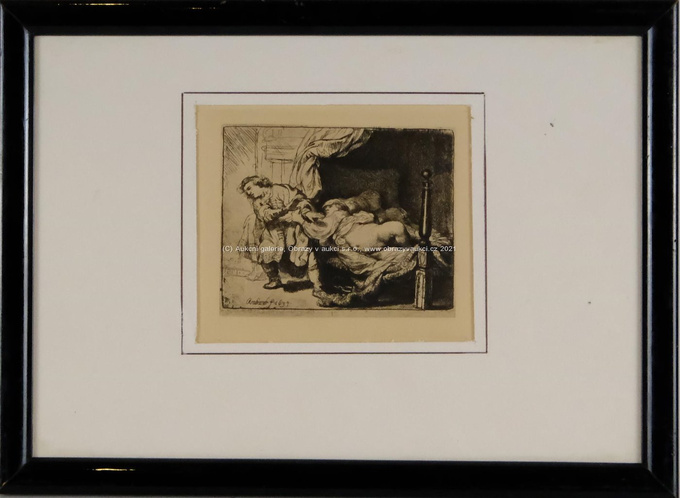 Rembrandt van Rijn - Lékař a pacient