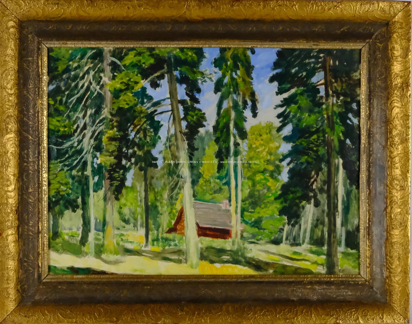 Antonín Hudeček - Srub v lese