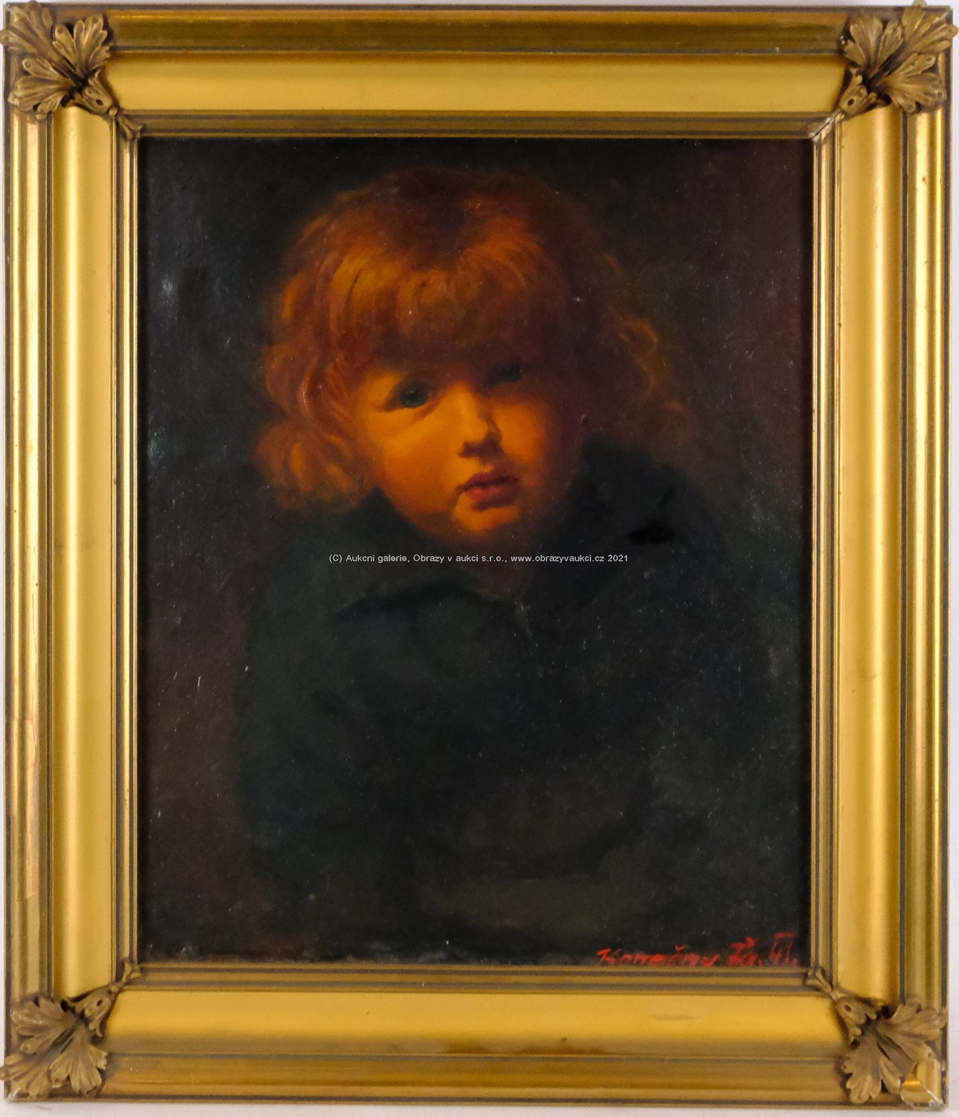 Josef Konečný (Žarošice) - Dětský portrét