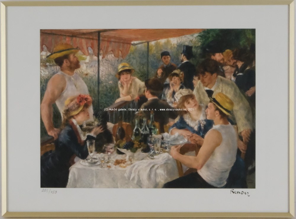 Auguste Renoir - Snídaně veslařů