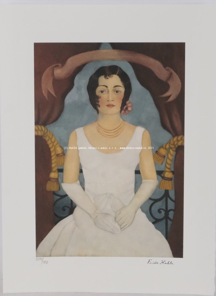 Frida Kahlo - Ritratto di signora in bianco