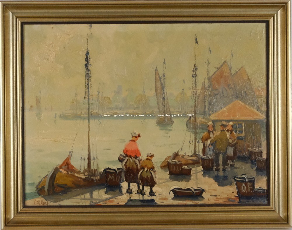 Oskar Koch - V přístavu