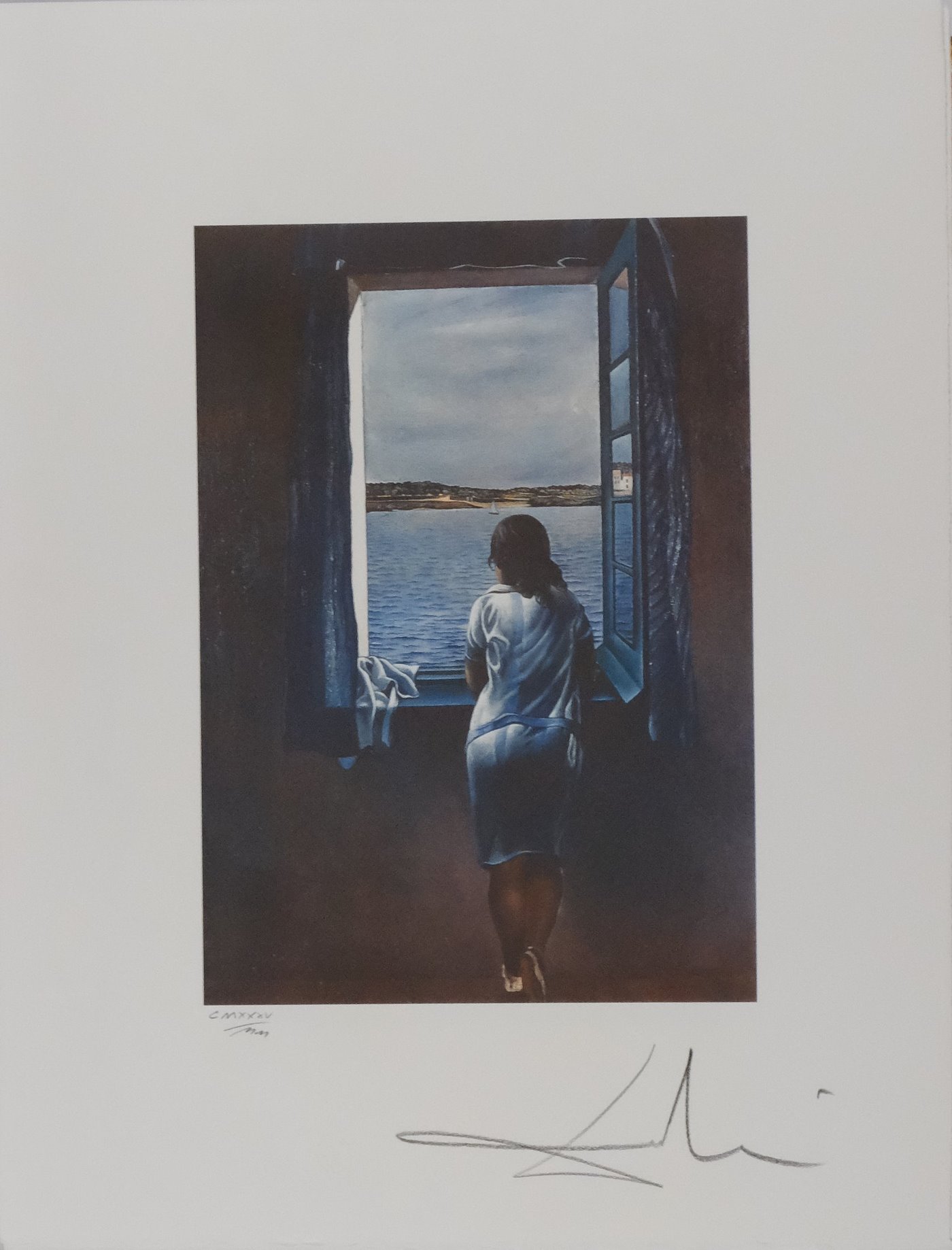 Salvador Dalí - Dívka u okna