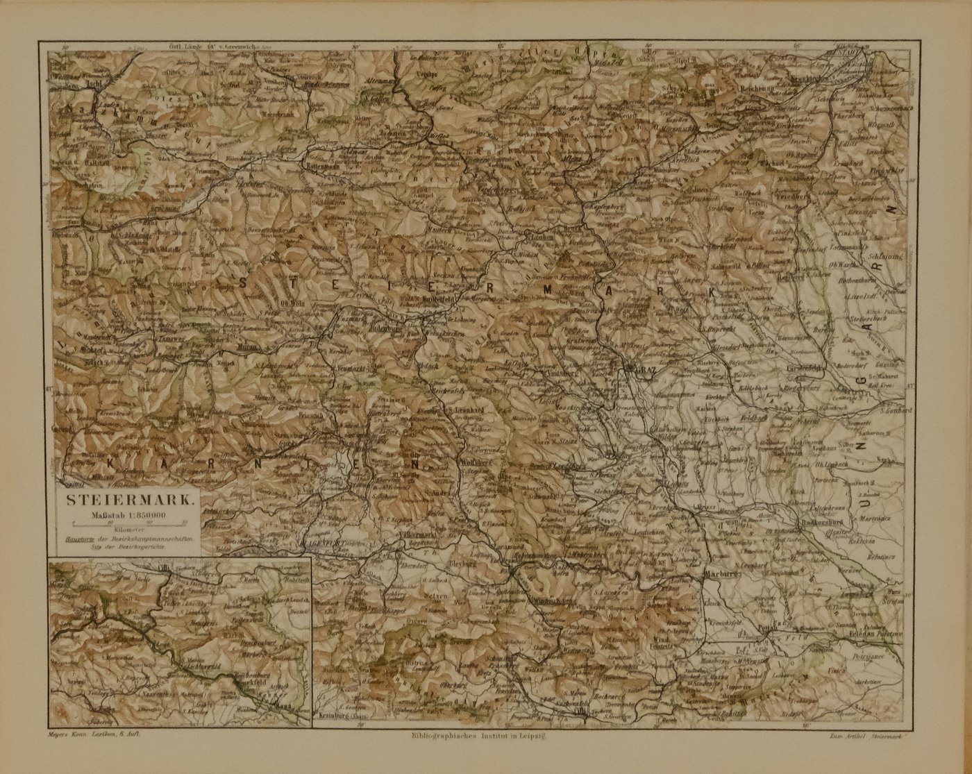 .. - Konvolut 40 map (1840-1880)