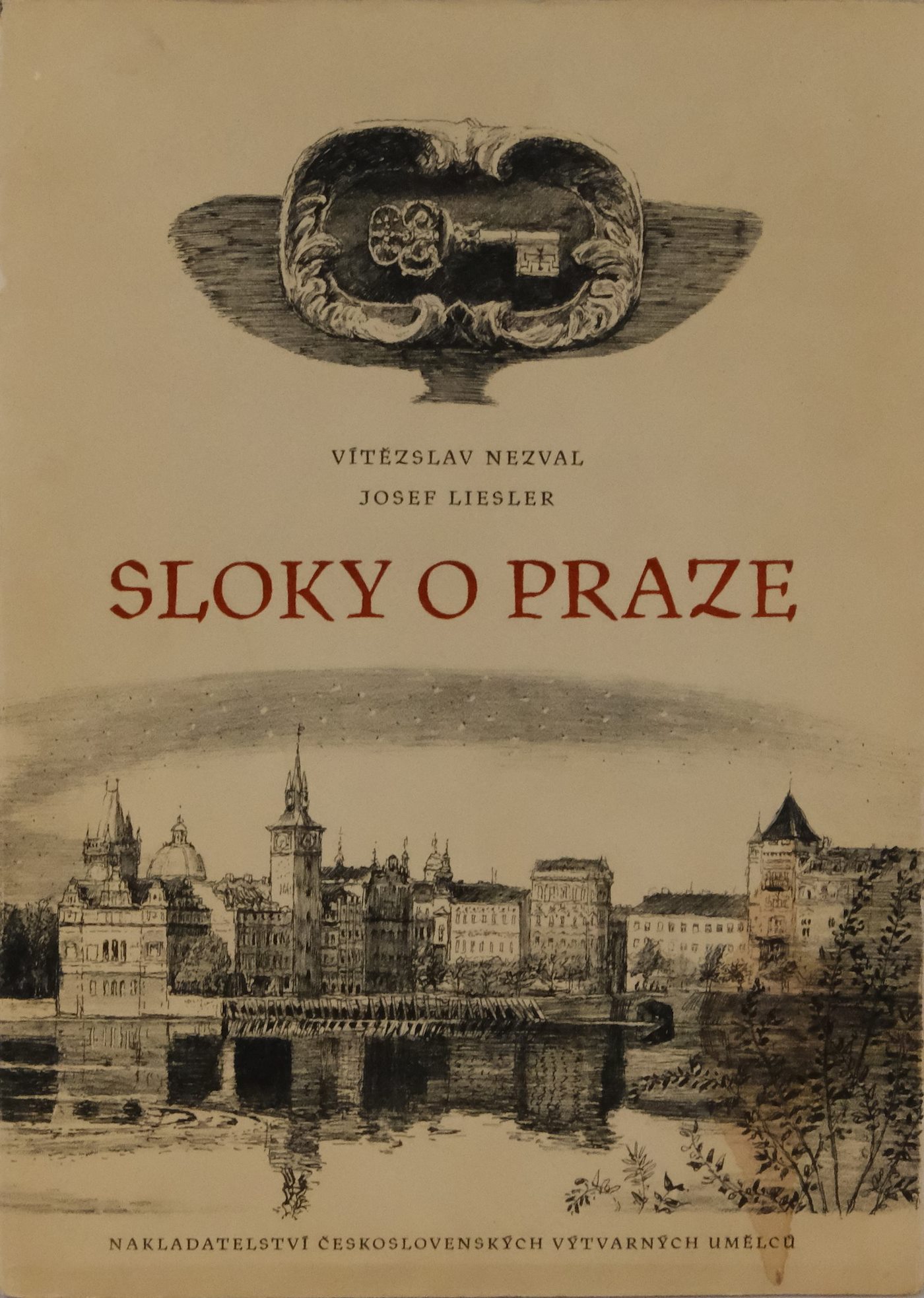 Josef Liesler, Vítězslav Nezval - Sloky o Praze