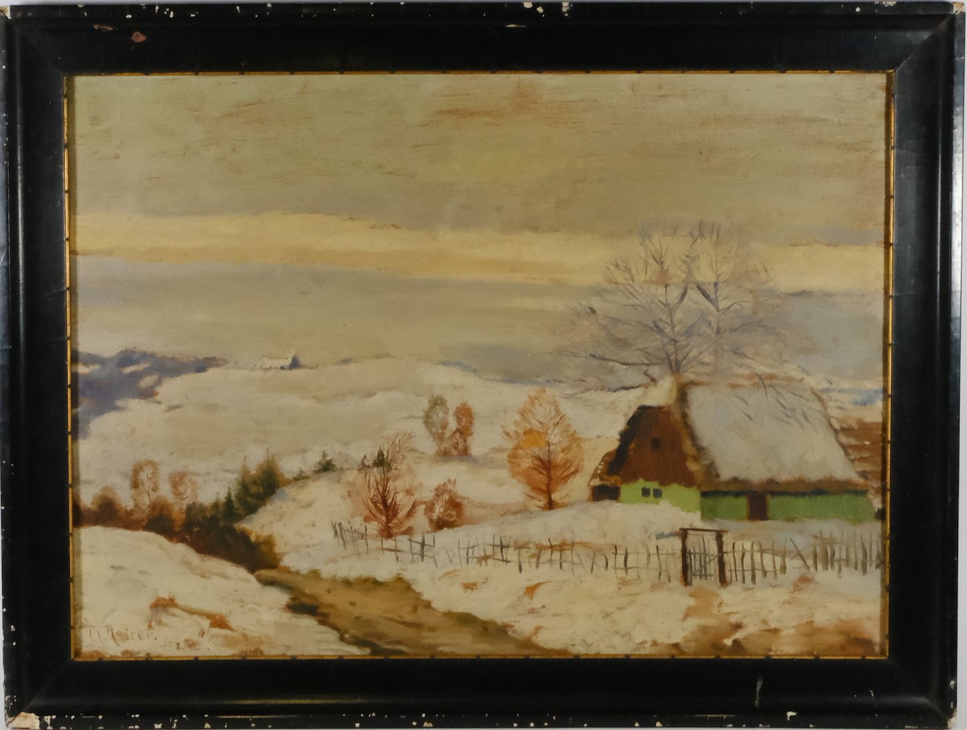 Gustav Reiter - Zimní panorama