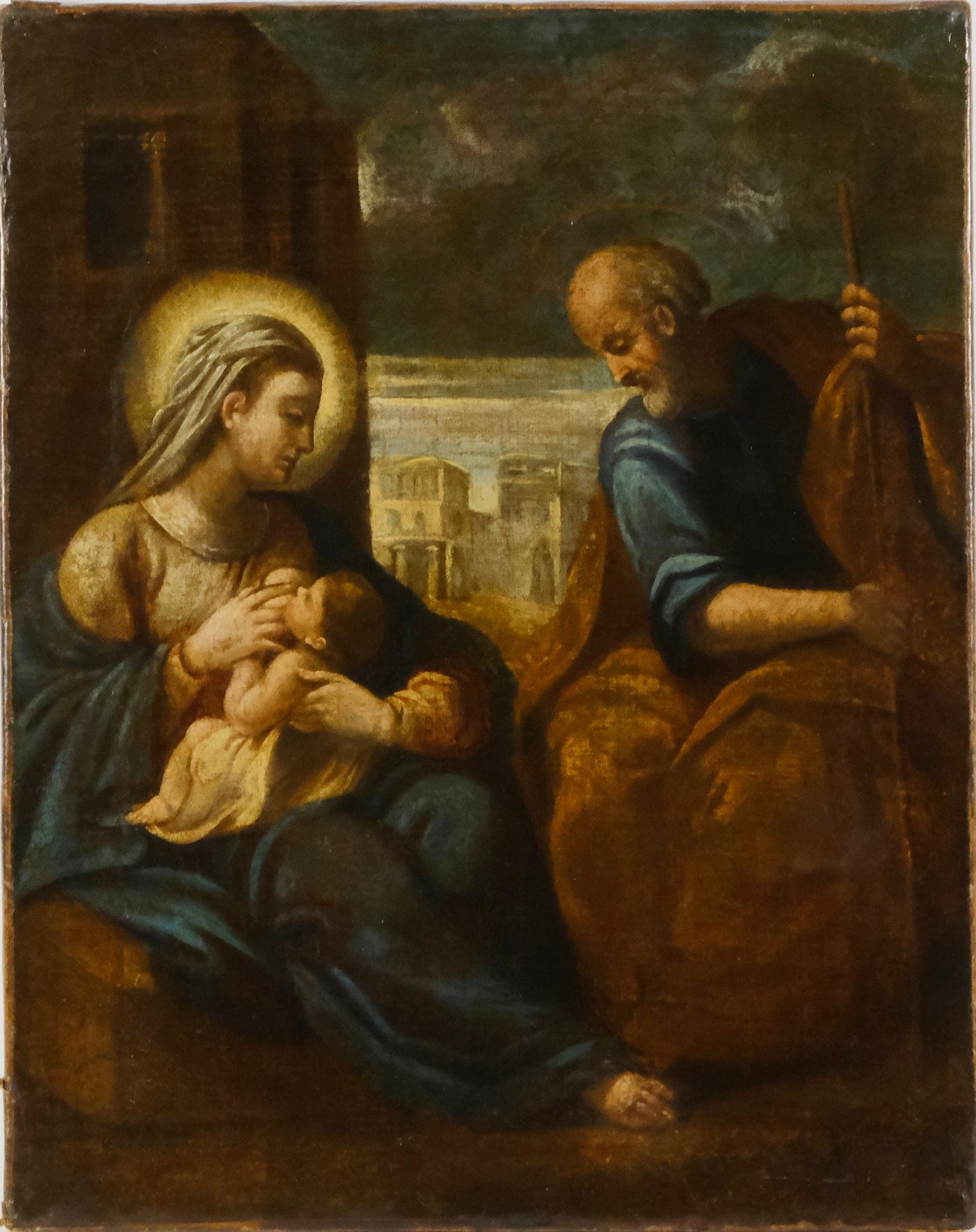 První třetina 19. století - Výjev sv. Rodiny s Pannou Marií