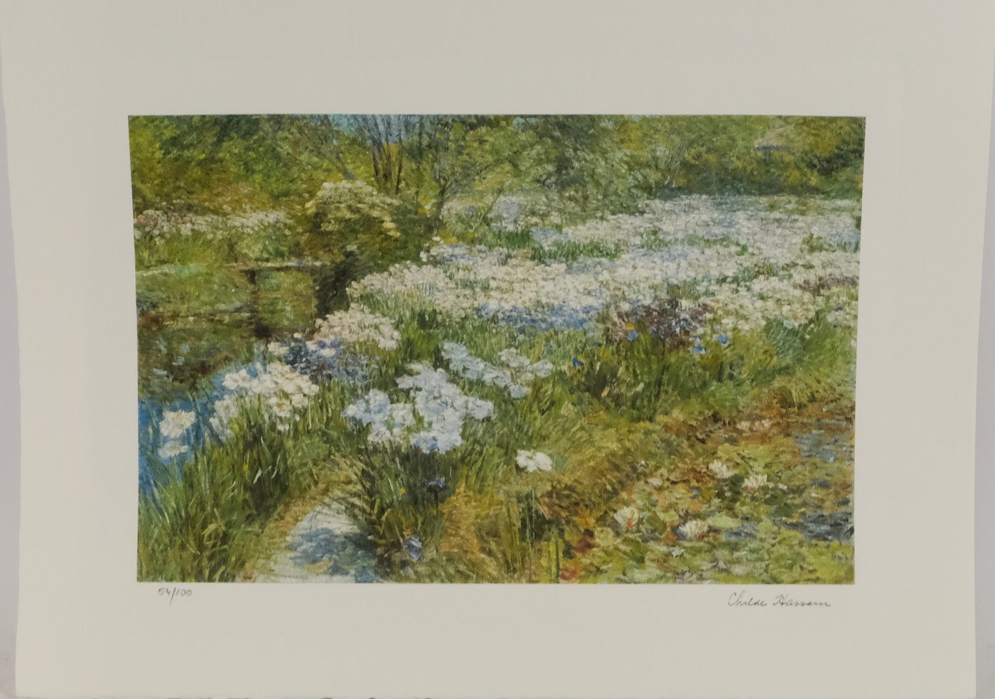 Childe Hassam - The Water Garden