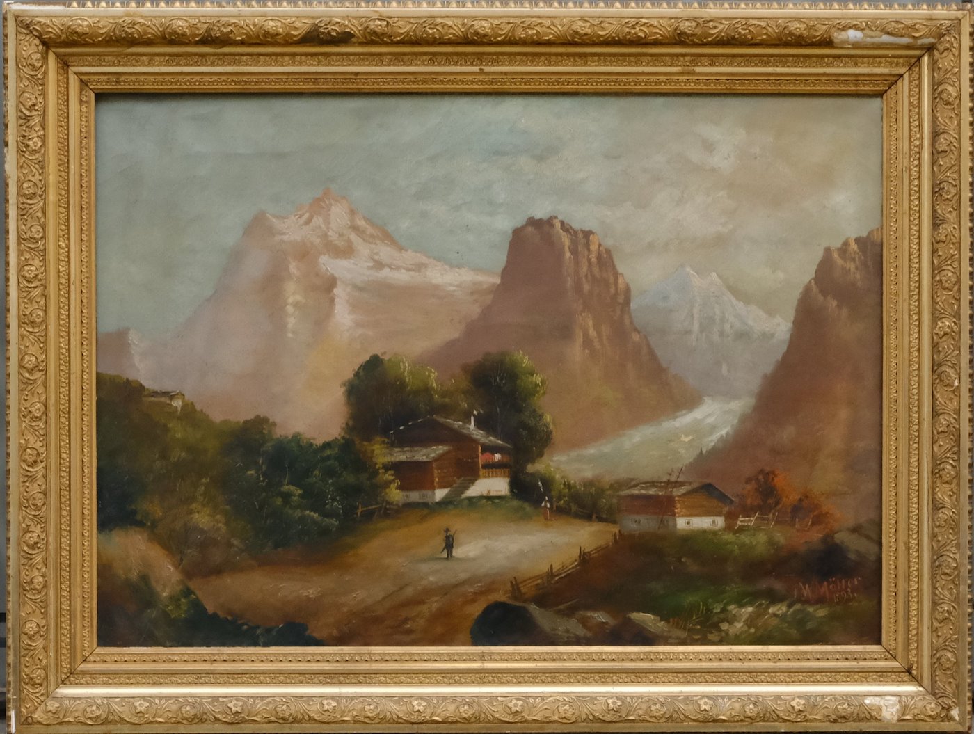 T.W. Möller - Samota u horského průsmyku