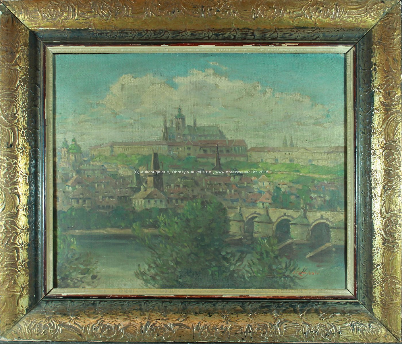 J. Rombald - Pražské panorama