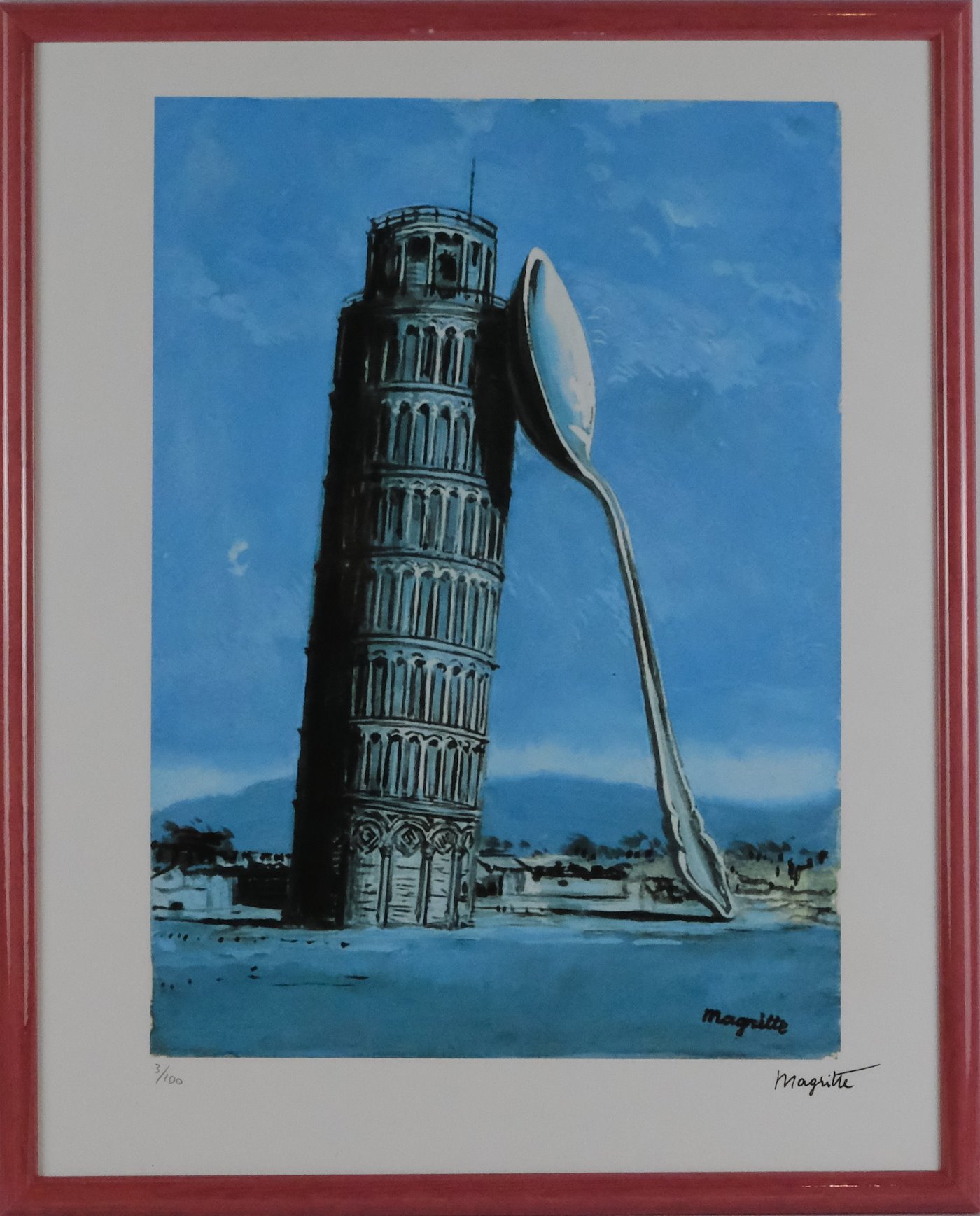 René Magritte - Night in Pisa