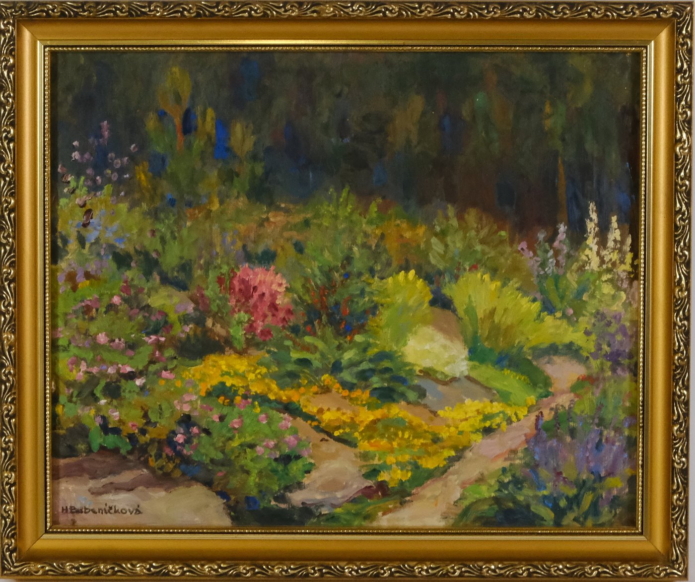 Heda Bubeníčková - V zahradě