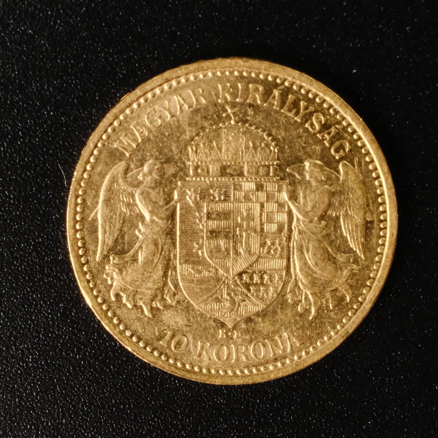 Mince - Rakousko Uhersko zlatá 10 Koruna 1904 K.B. uherská, Zlato 900/1000, hrubá hmotnost mince 3,387g