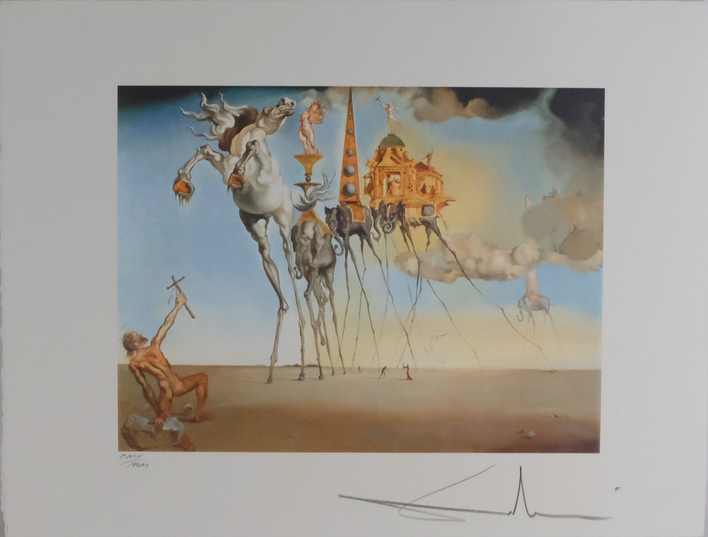 Salvador Dalí - Nebeská jízda