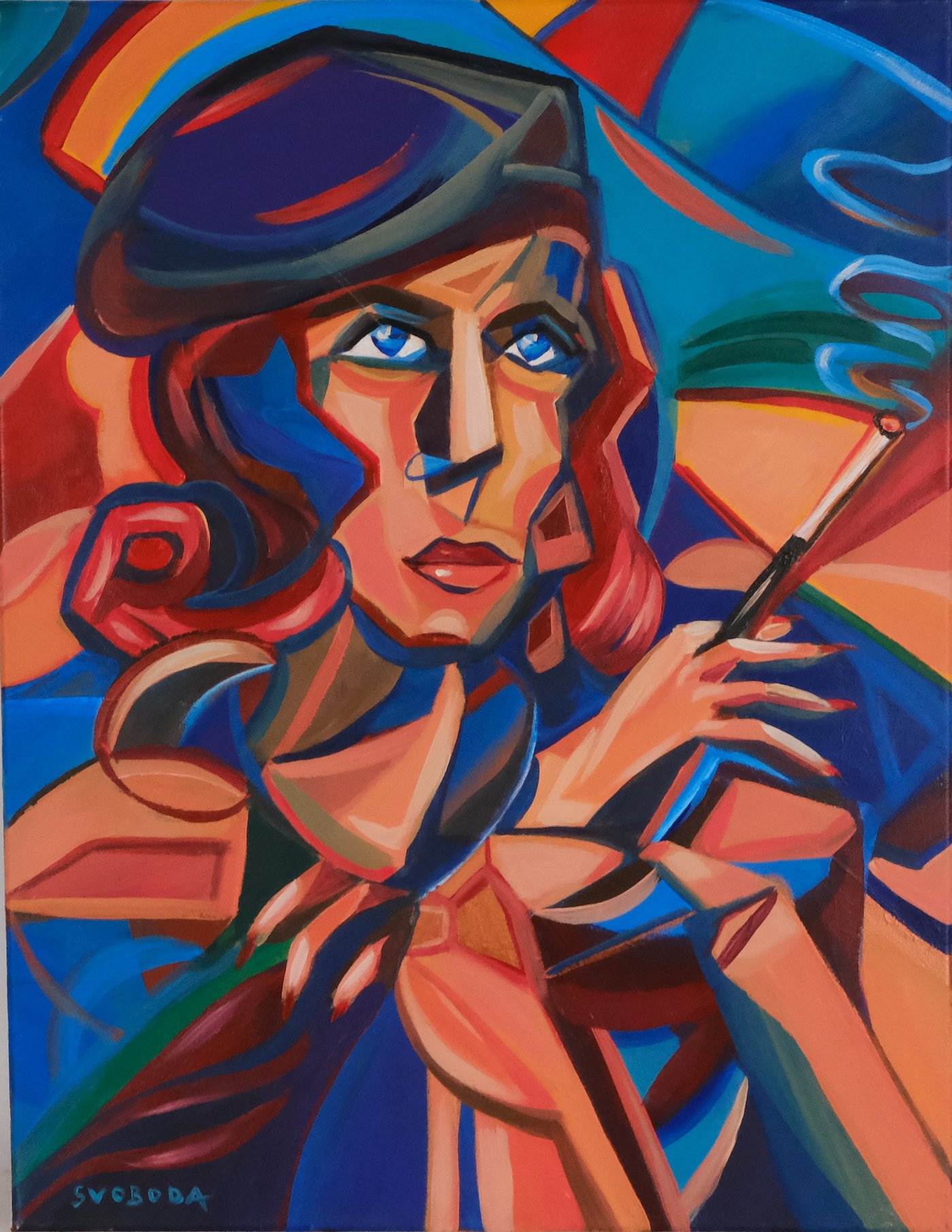 Jaroslav Jerry Svoboda - Lady with The cigarette