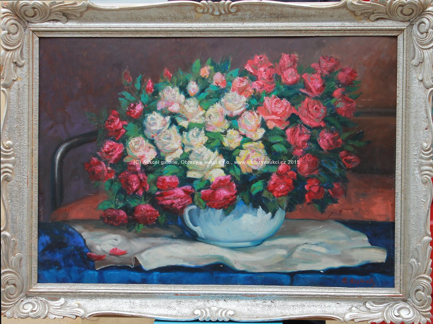 Theodor Bechník  - Velká kytice růží