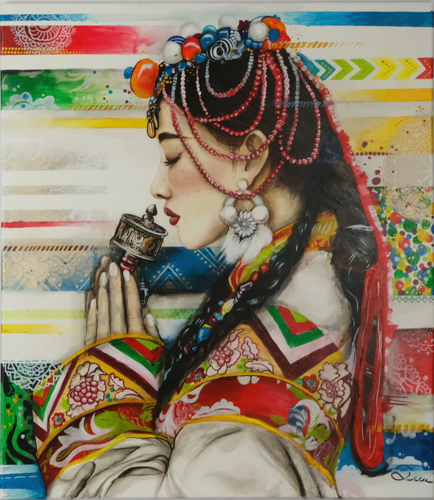 Luu Šmídová - Tibeťanka