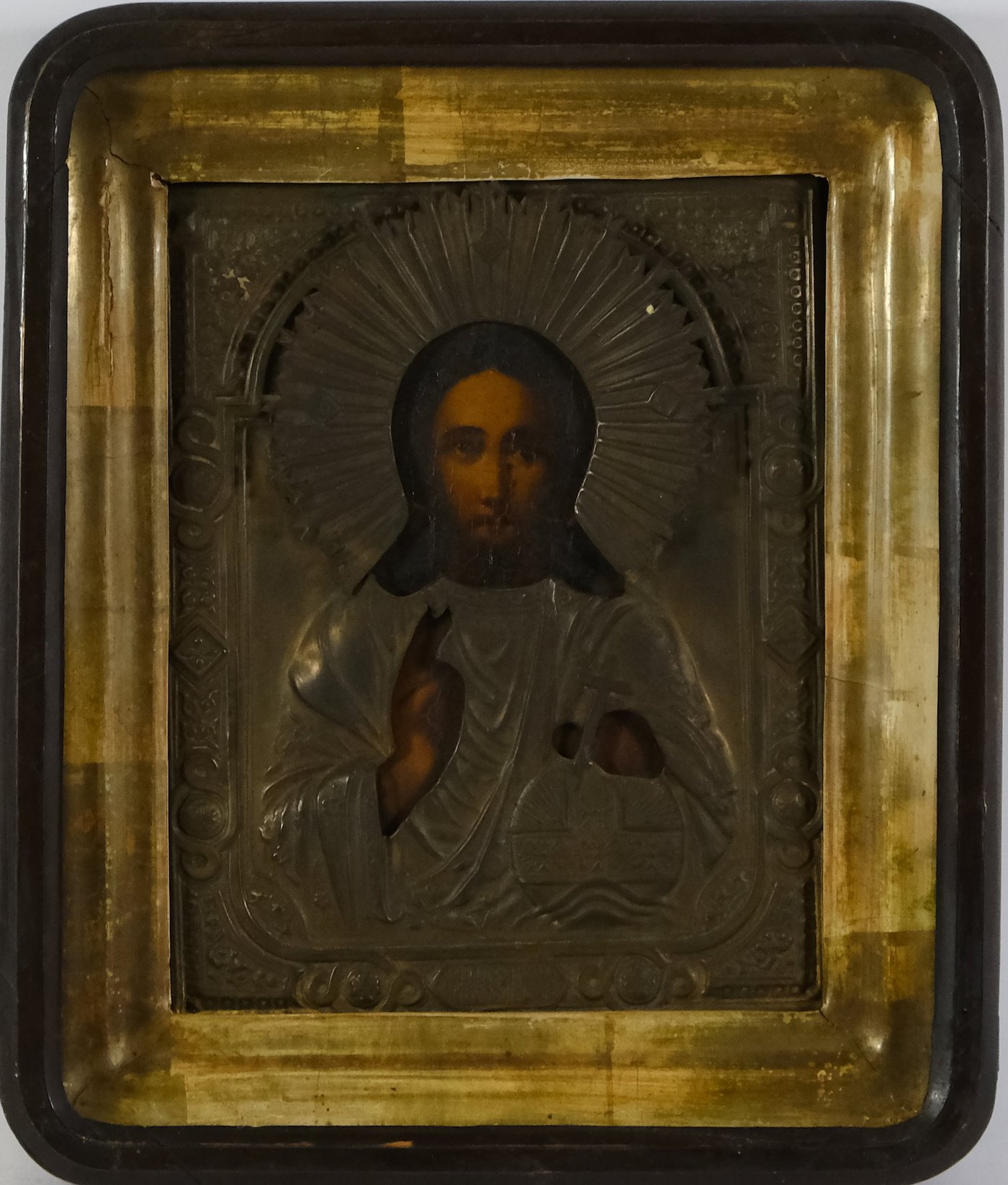 Rusko 19. - 20. století - Kristus Pantokrator / Spasitel světa (Salvator Mundi)