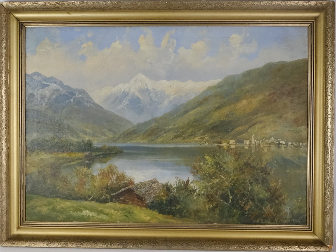 F. Hoffmann - Vesnička u horského jezera