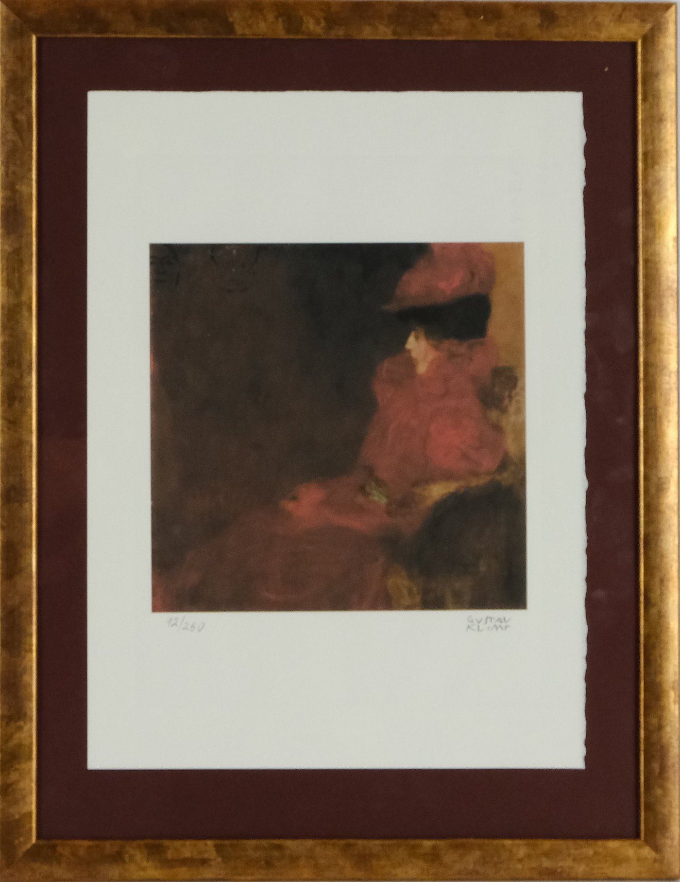 Gustav Klimt - Dame im Fauteuil