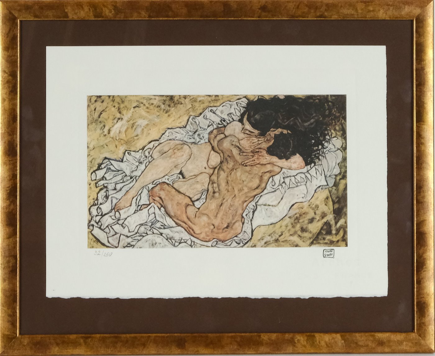 Egon Schiele - The embrace