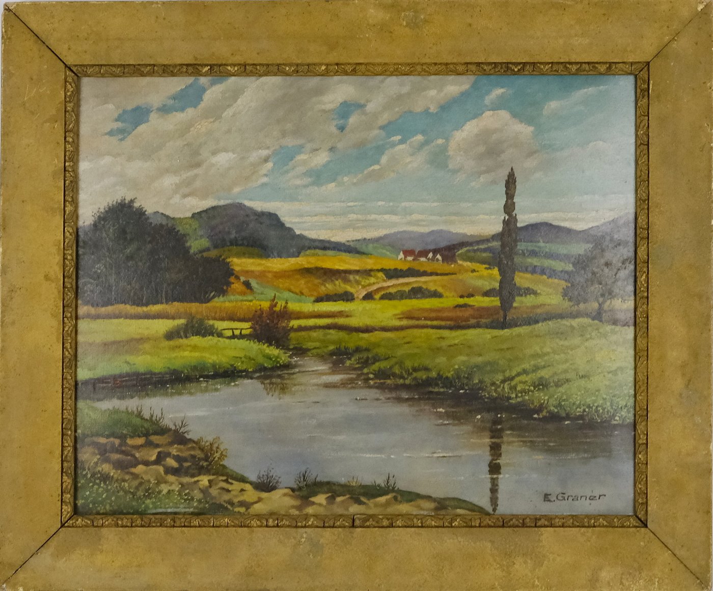 E. Graner - Krajina s rybníkem