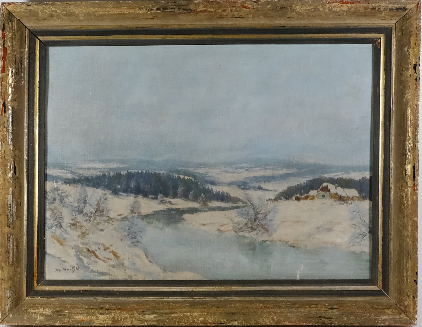 Josef Hart - Zimní řeka