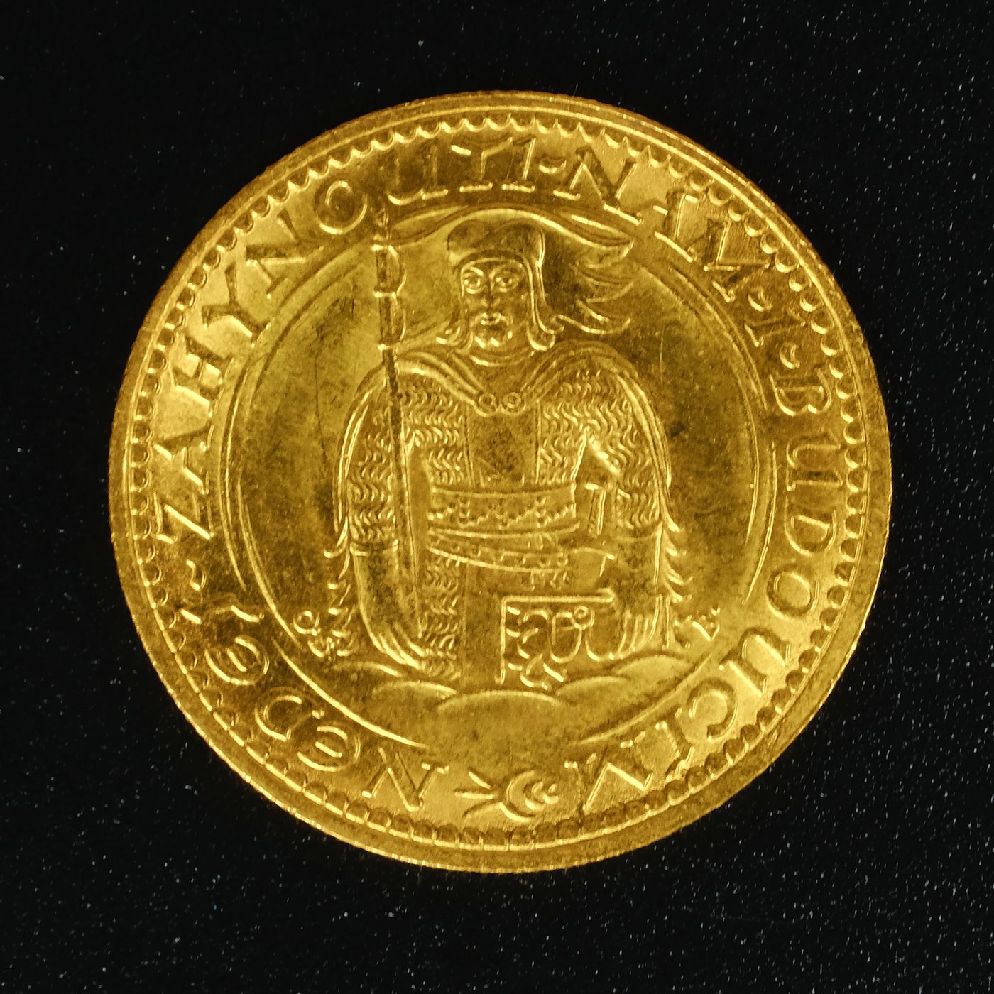 Mince - Československá republika Svatováclavský dukát 1928 RR! Zlato 986/1000, hrubá hmotnost mince 3,49g
