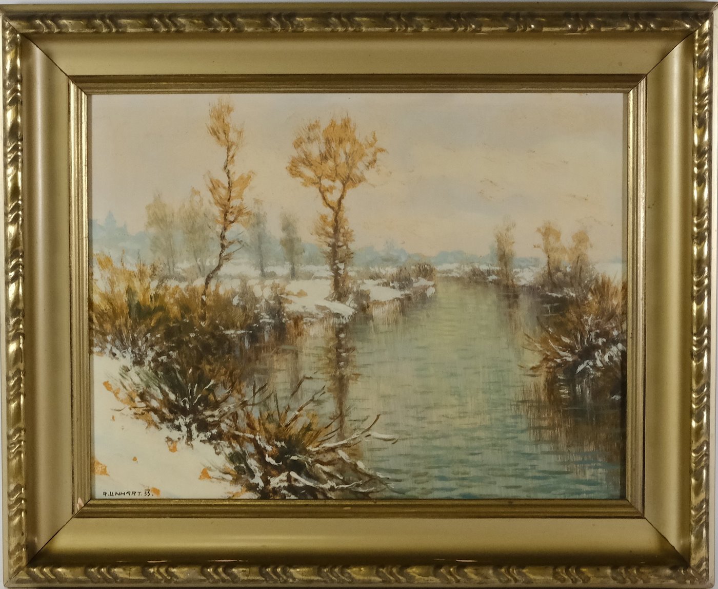 Rudolf Linhart - Zimní řeka