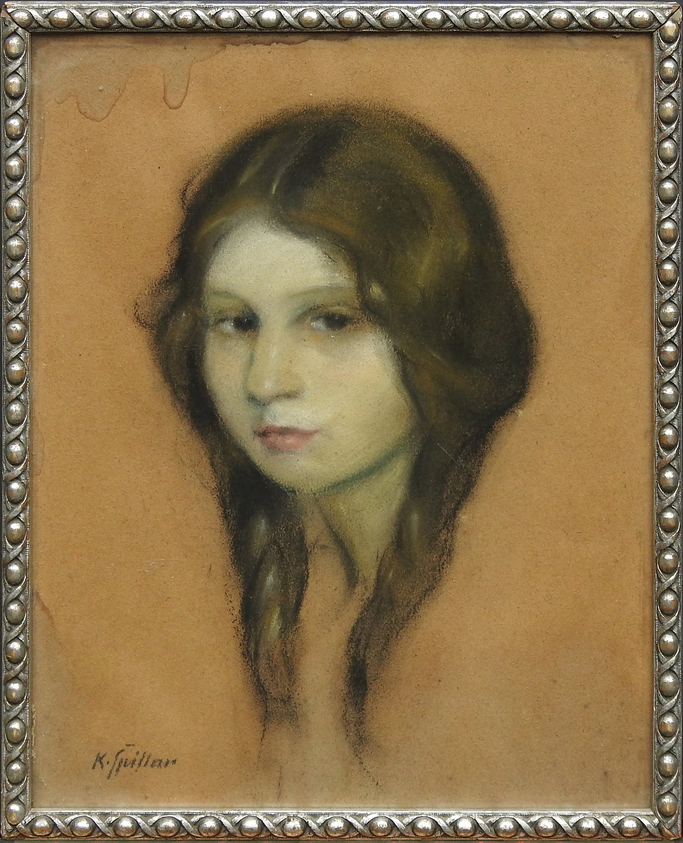 Karel Špillar - Portrét dívky