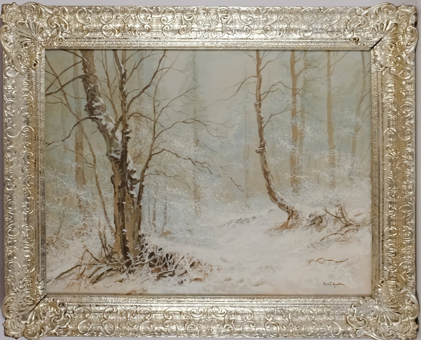 Gustav Porš - Zima v lese