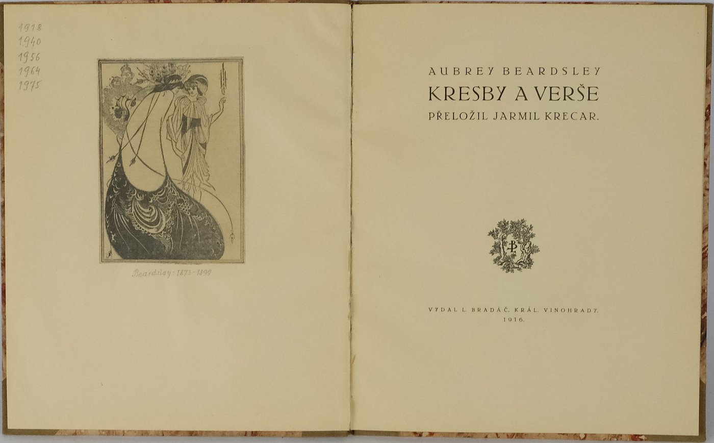 Aubrey Beardsley - Kresby a verše 