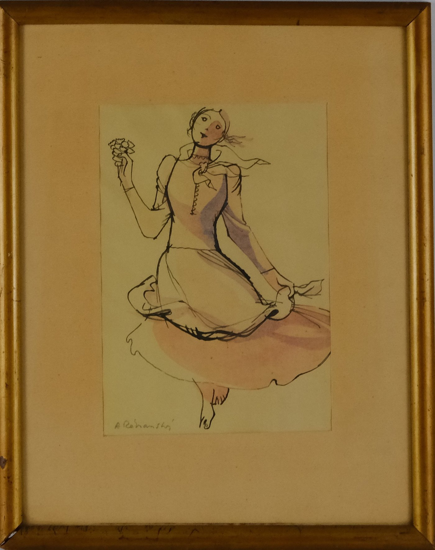 Adolf Zábranský - Tančící dívka