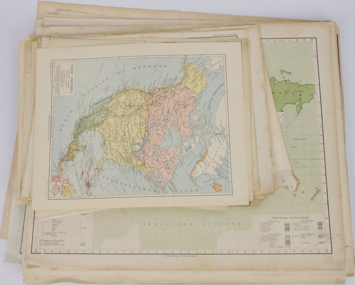 1830-1860 - Konvolut cca 60 map