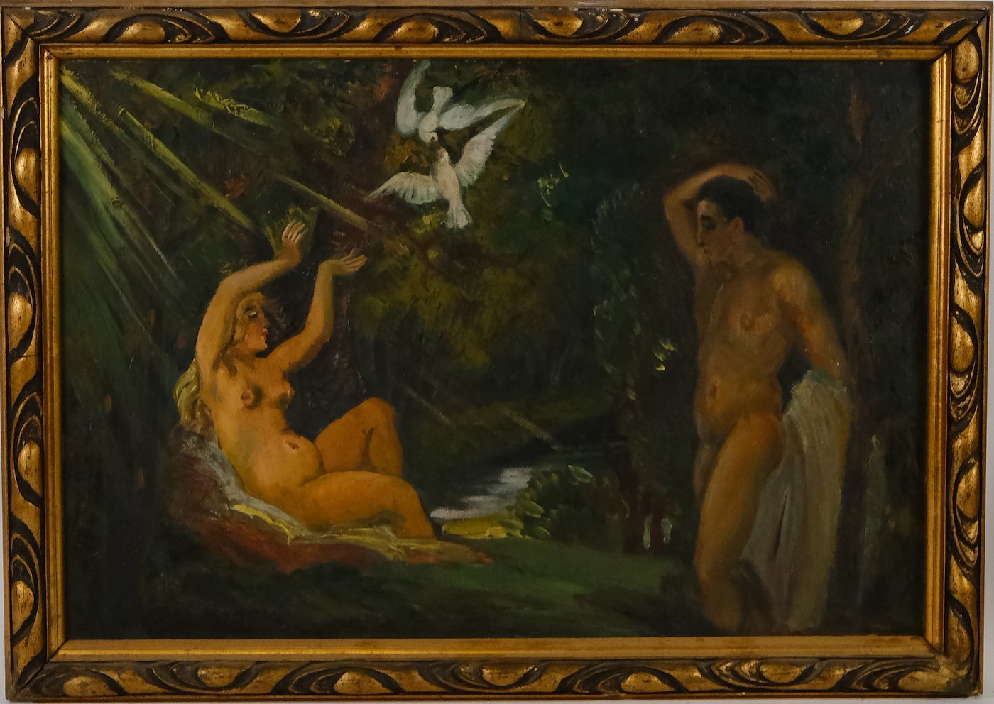 Josef  Hodek - Adam a Eva