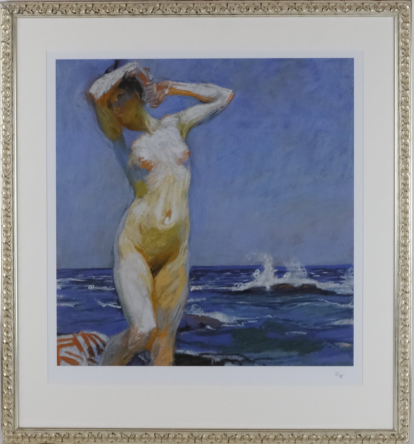 František  Kupka - Nude Girl at the Seaside