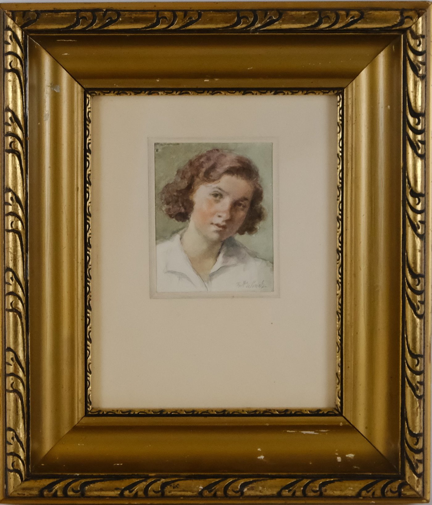 František Antonín Jelínek - Portrét mladé dívky