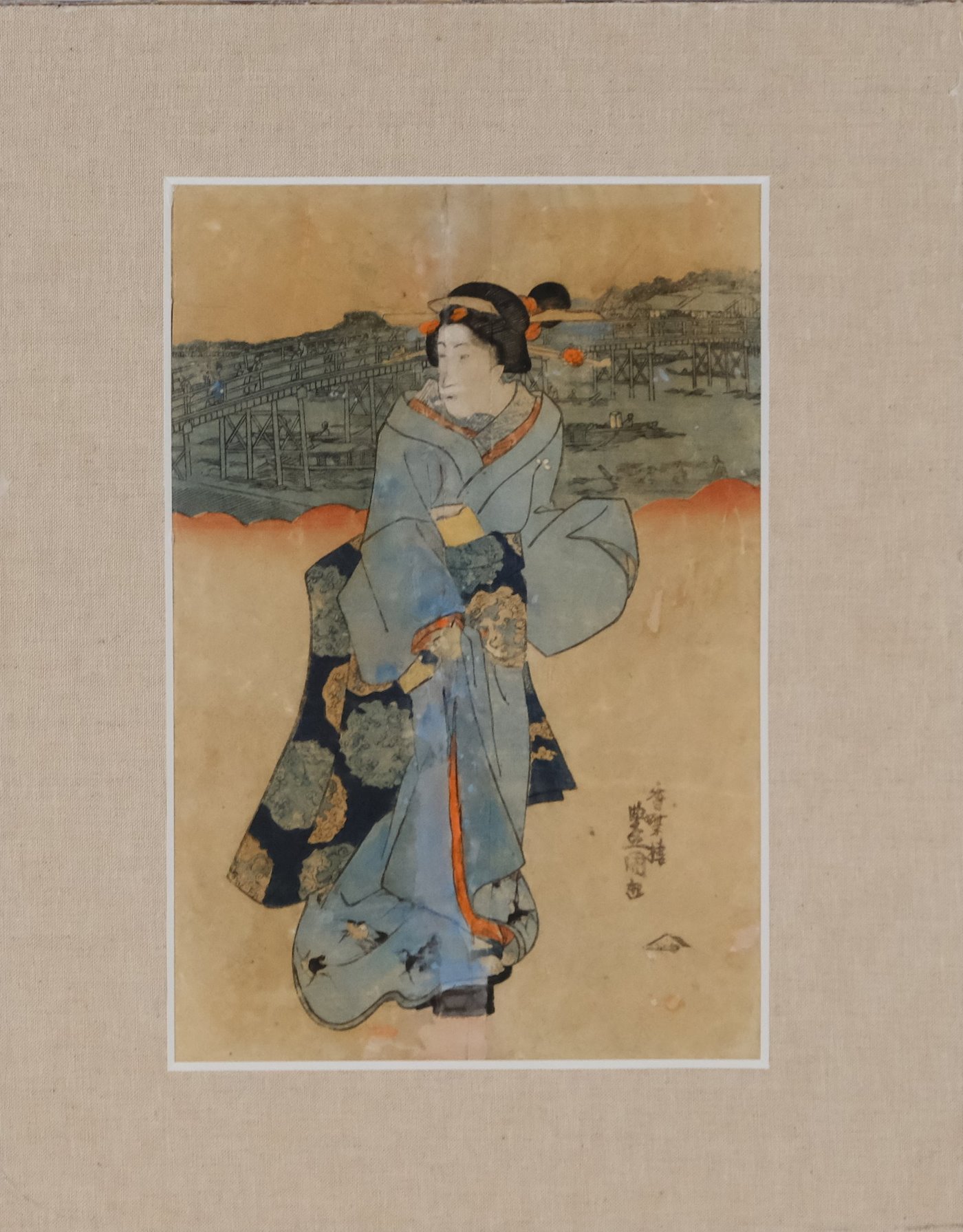 Kunisada - Gejša