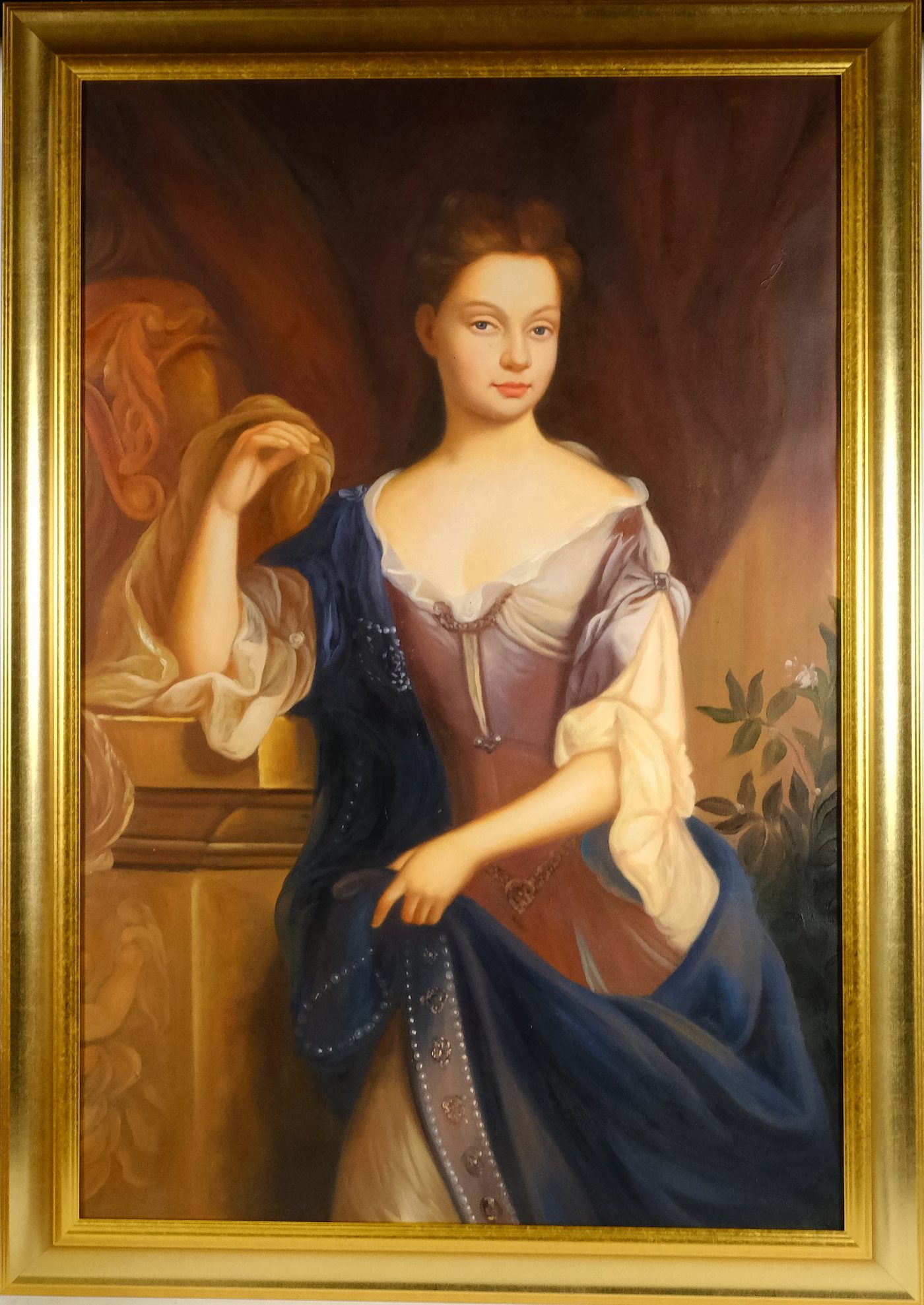 Nesignováno - Portrét hraběnky