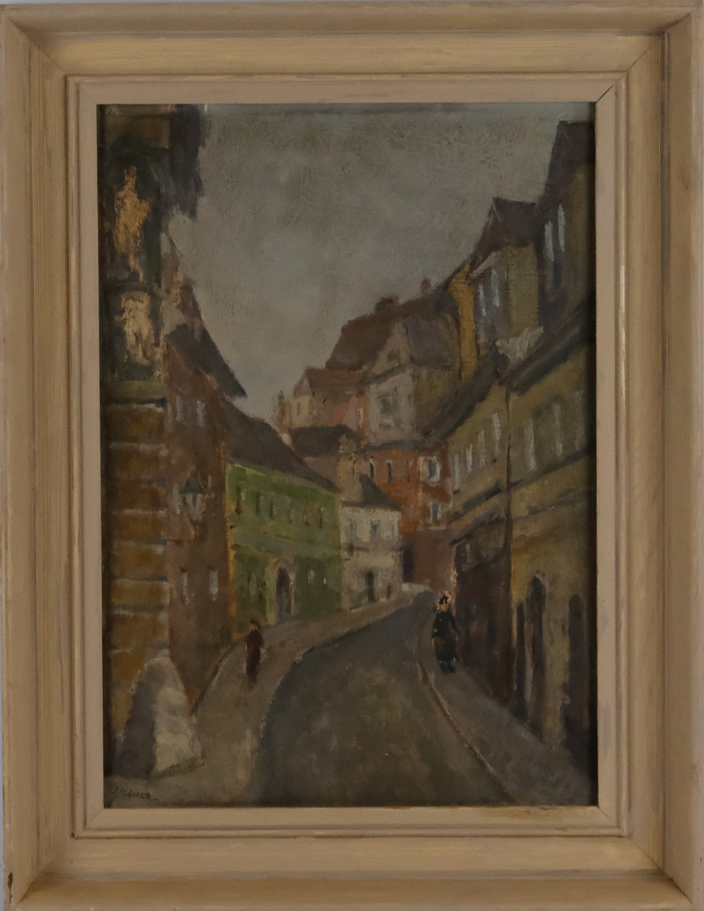 Gustav Macoun - Z Prahy - oboustranný obraz