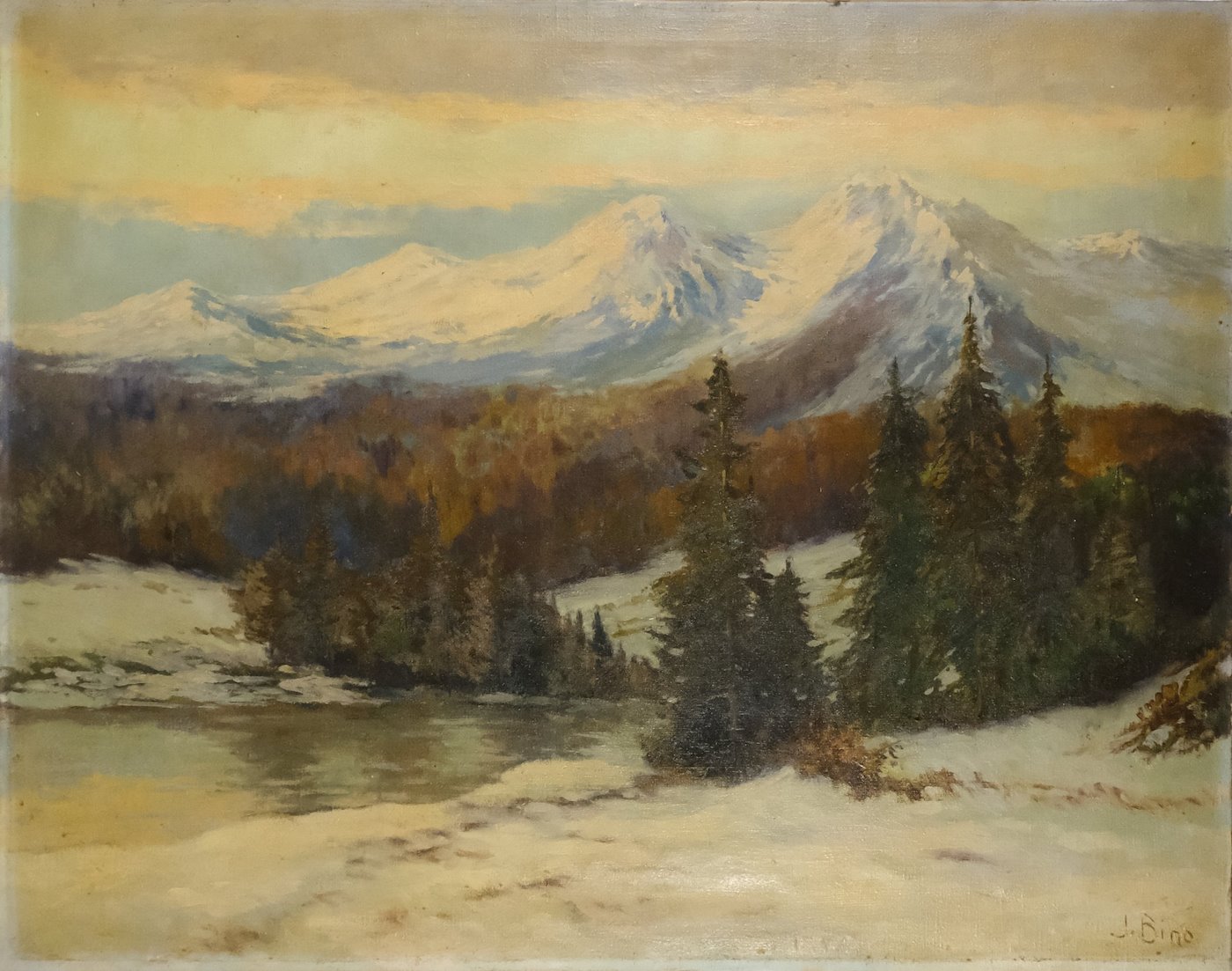 Josef Bino - Zima v horách