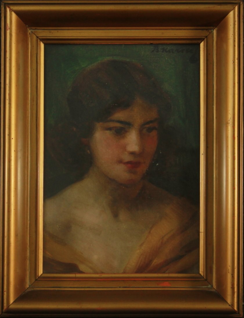 Bohumil Mareček - Portrét dívky